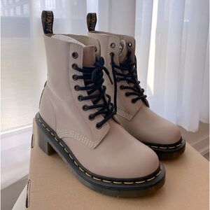 Dr. Martens Clemency Natural Boots (Soft Leather)